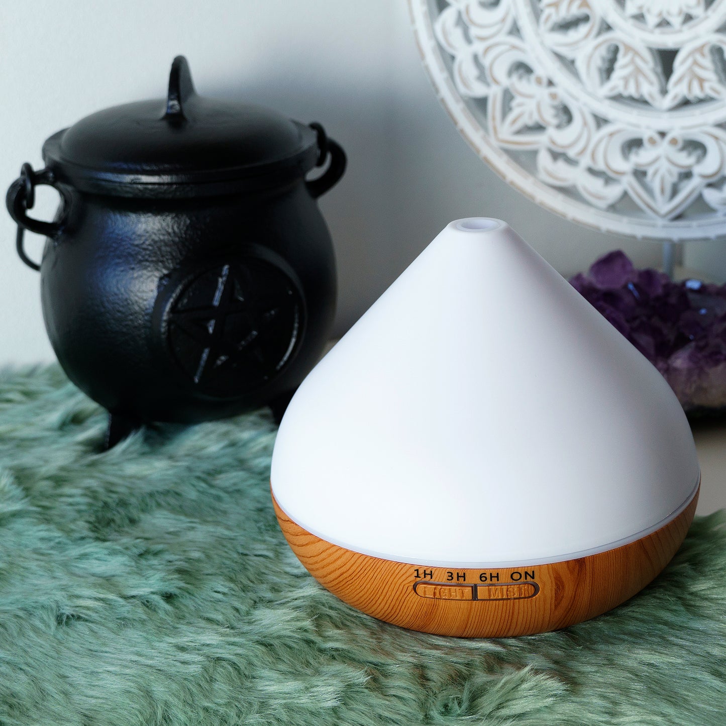 Humidificador Aceites Esenciales con luces led