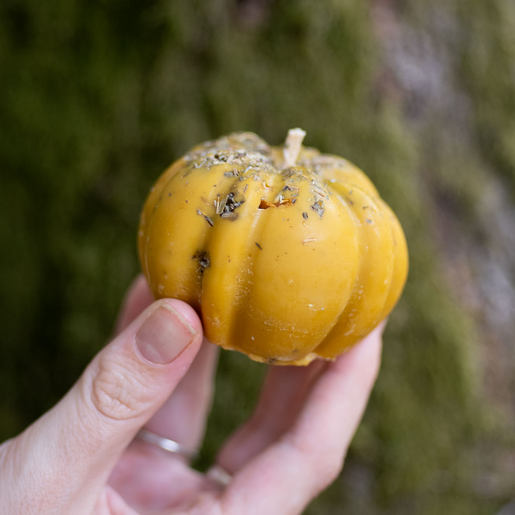 Vela de Miel Ritualizada - Samhain - Halloween