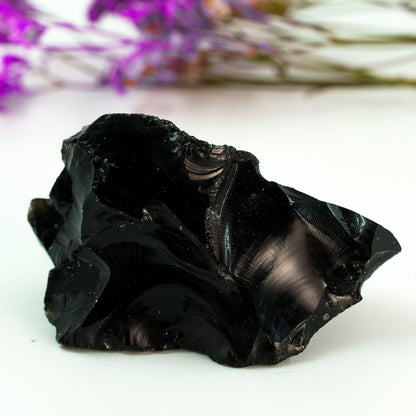 Obsidiana Negra en Bruto