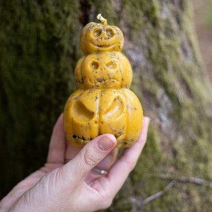 Vela de Miel Ritualizada - Samhain - Halloween